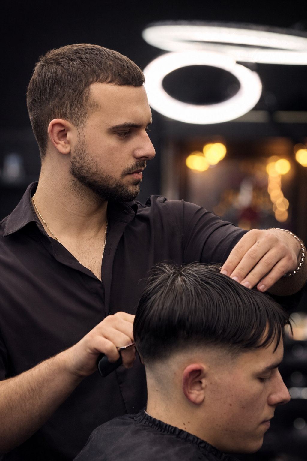 Zeno at Don Philipi Barbershop